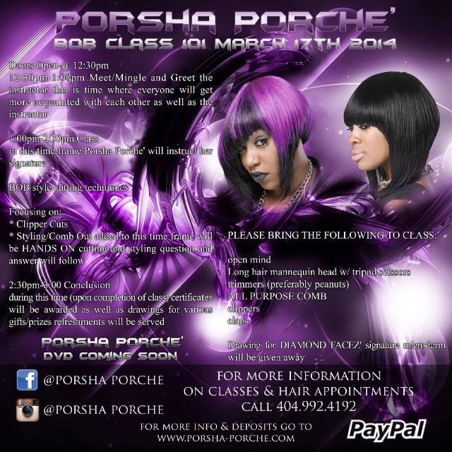 Schedule Appointment with Hair by PORSHAPORCHE