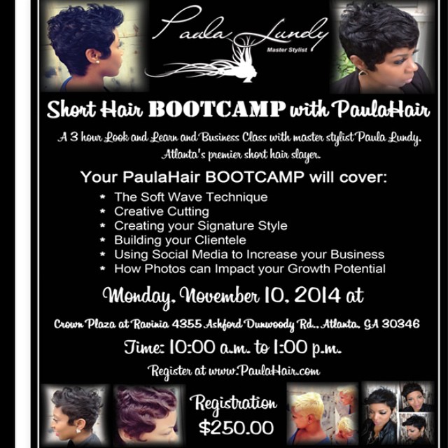 Hair Mob Short Hair Bootcamp With Paula Hair 11 10 2014